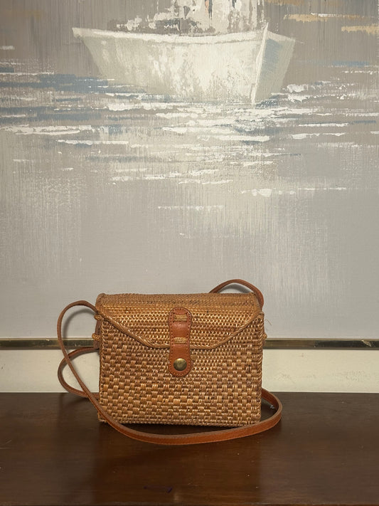 Rattan Basket Purse