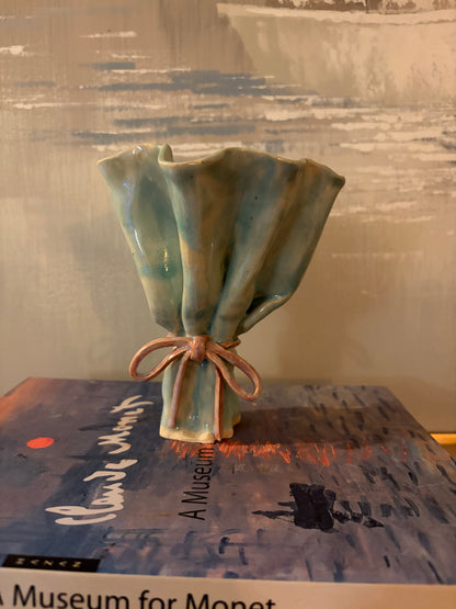 Handmade Bow Vase