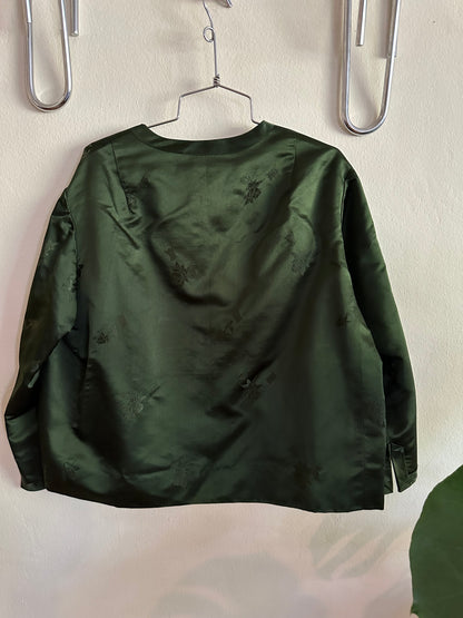 70s Green Jacket Made in Hong Kong