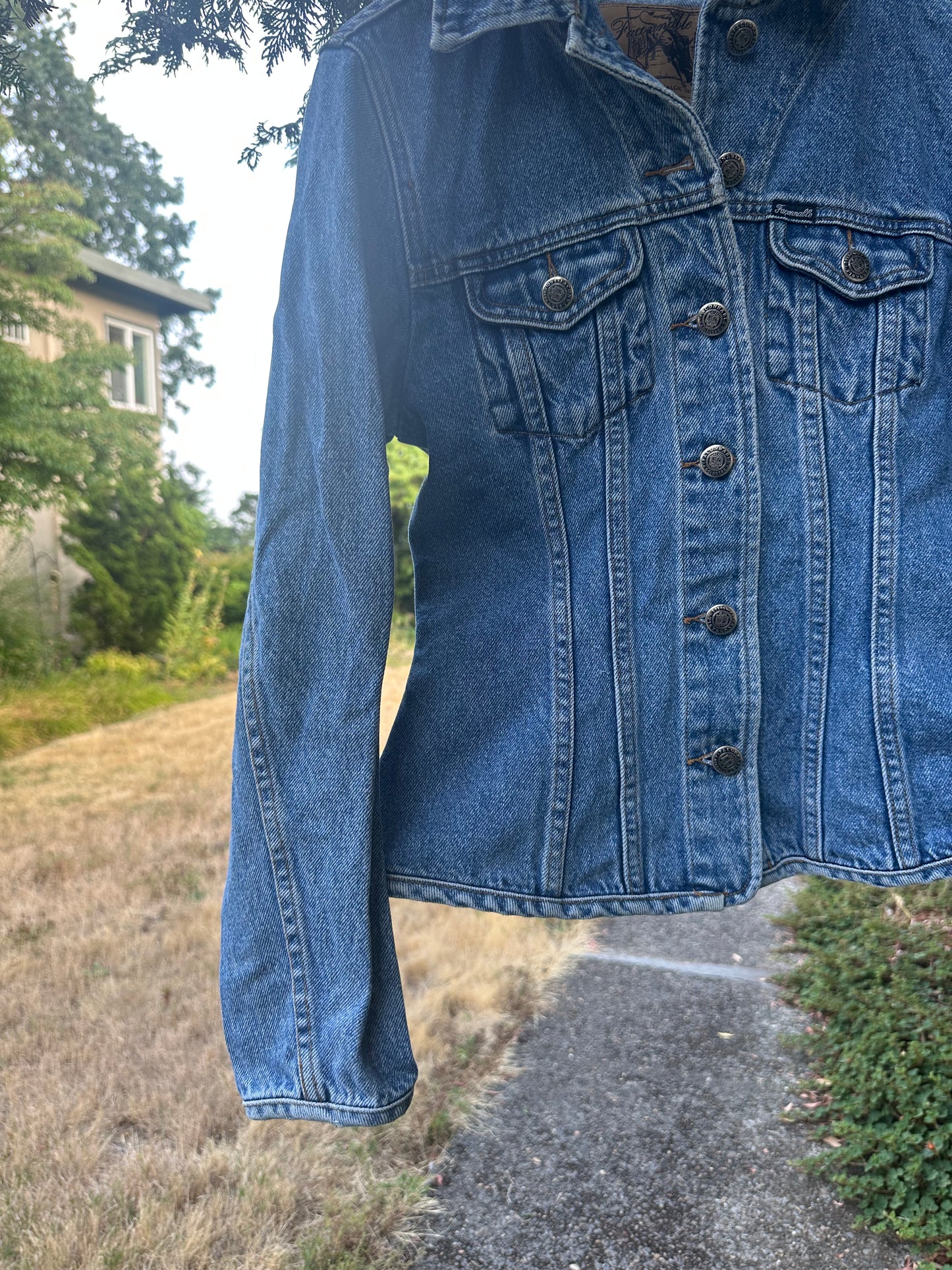 90s Faconnable classic Denim Jacket