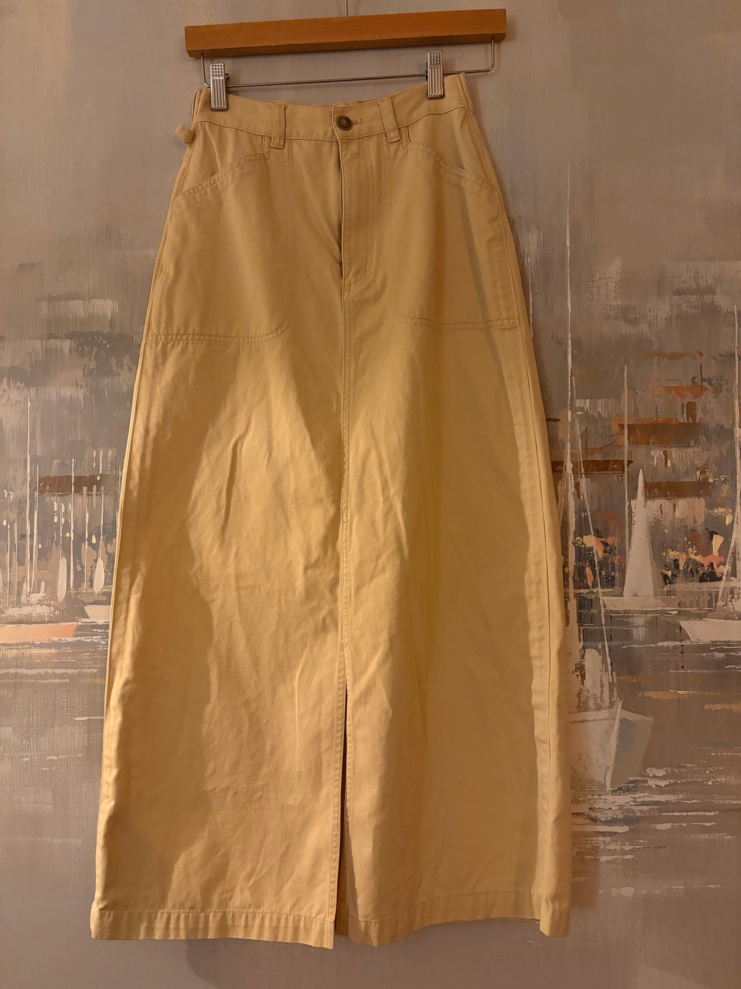 90s Yellow Skirt - Jones New York