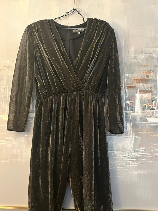 80s Gold Jump Suit - Filigree Collection