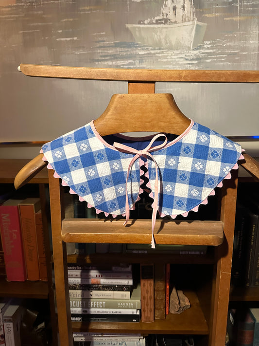 Upcycled Tablecloth Collar