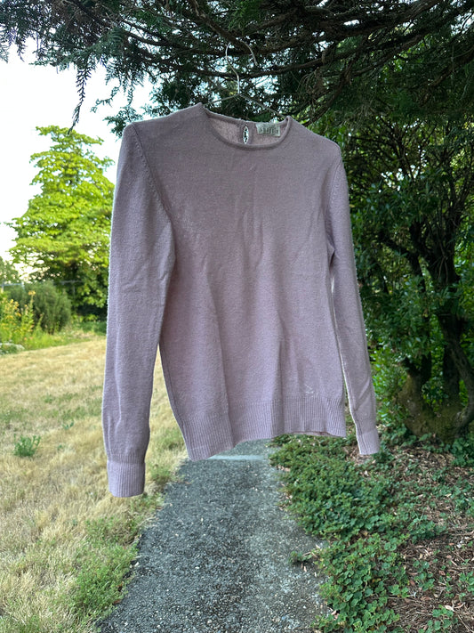 70s/80s Lavender Cashmere Sweater
