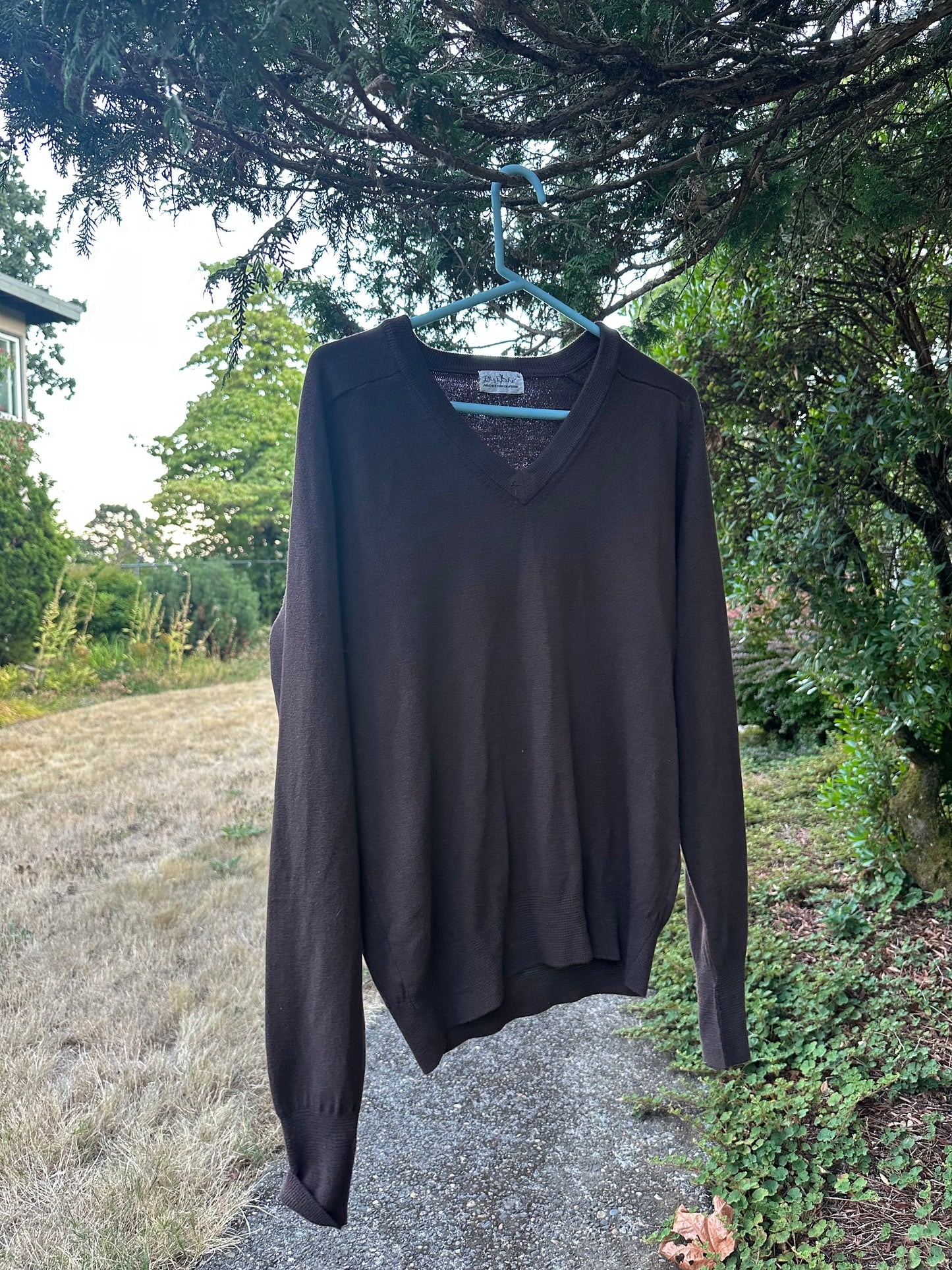 70s Brown Sweater