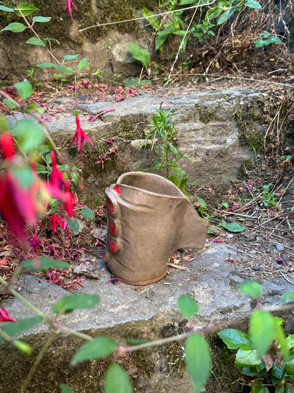 Ceramic hand Mug or vase