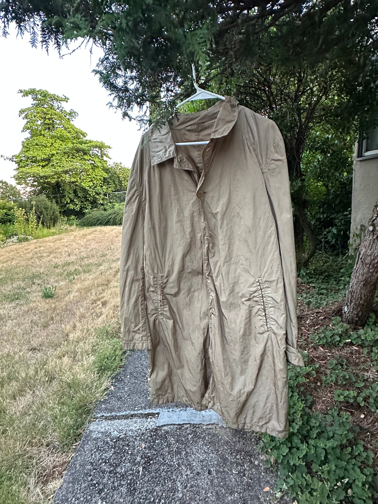 Vintage Tan Trench
