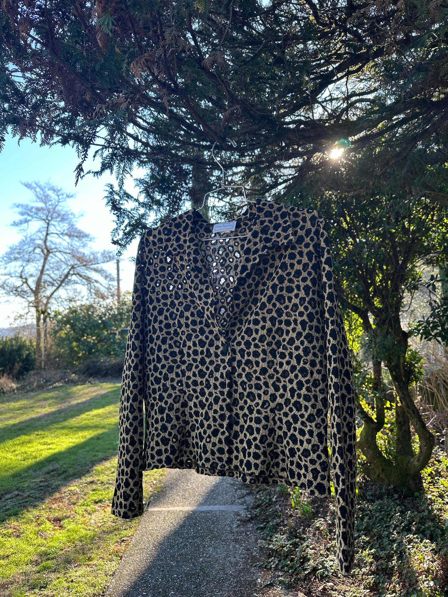 Vintage Leopard Print Shirt