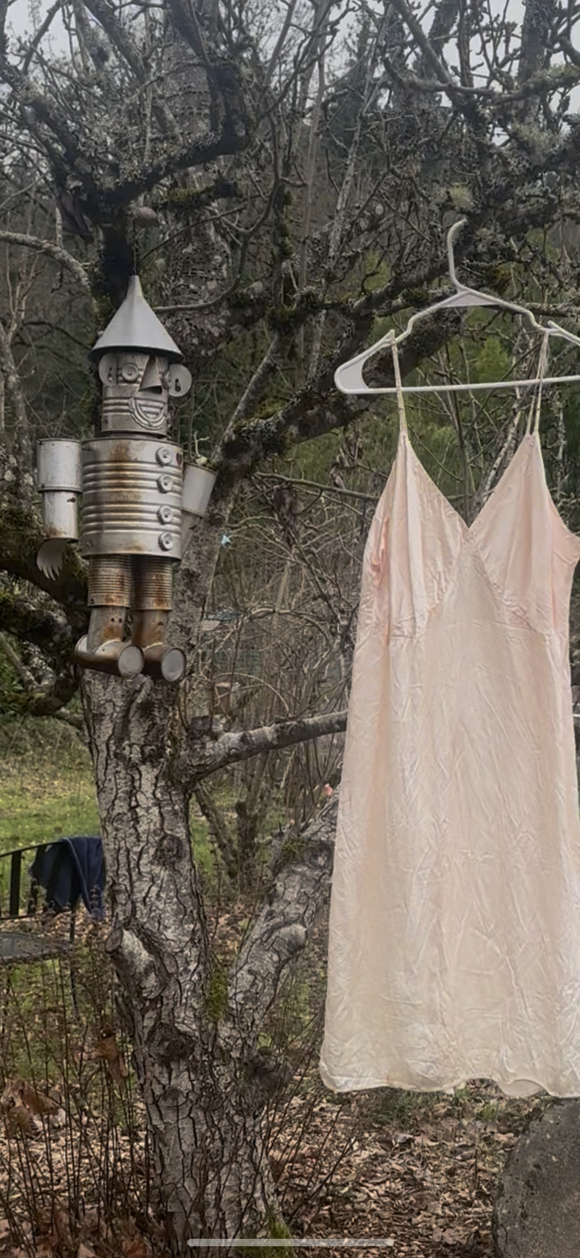 60s Pink Slip Dress