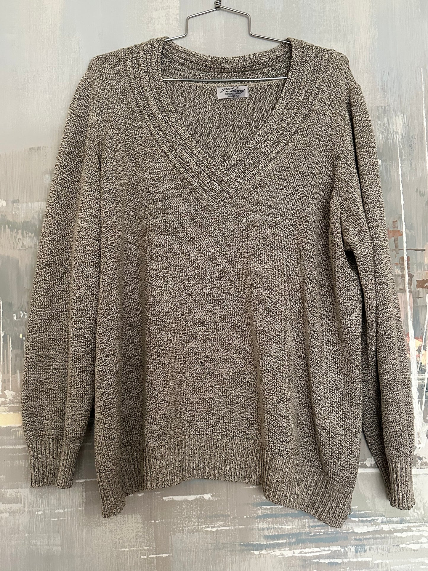 90s tan Sweater - Great Northwest