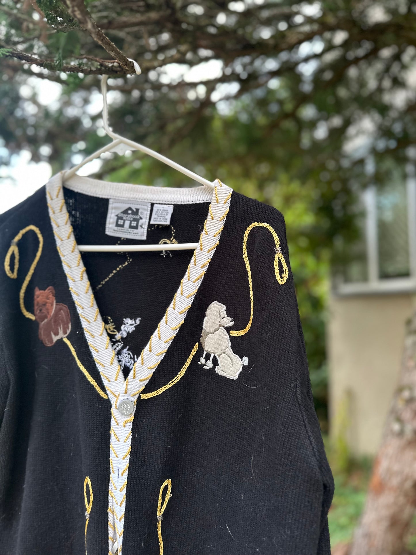 90s Dog Cardigan - storybrooks Kruts
