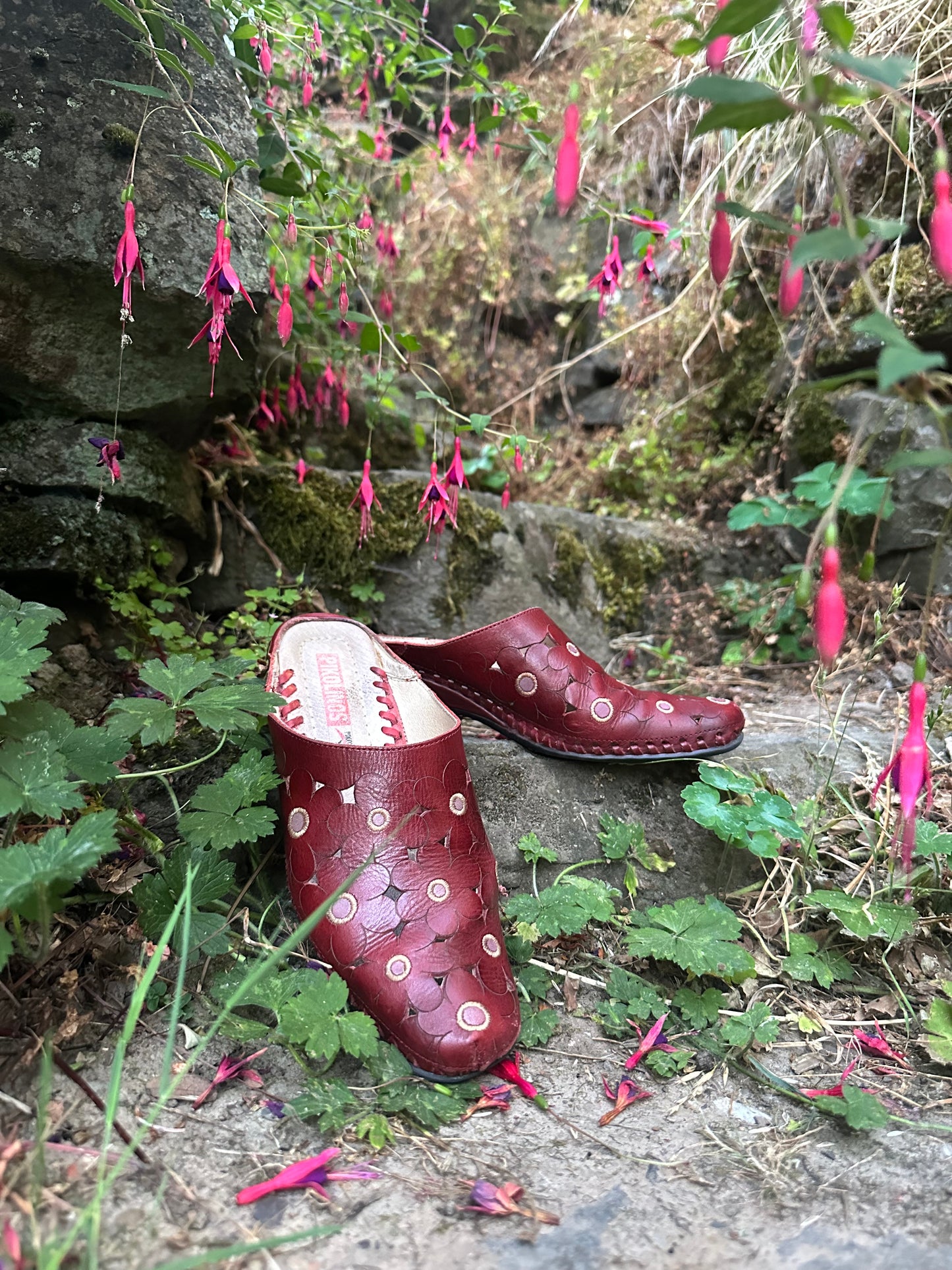 PIKOLINOS leather Italian mules