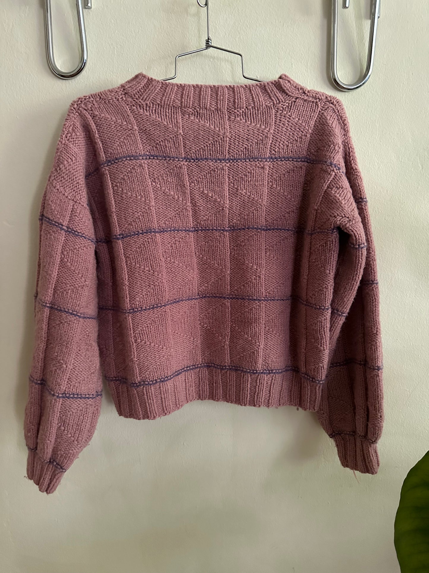 Pink Handmade Sweater