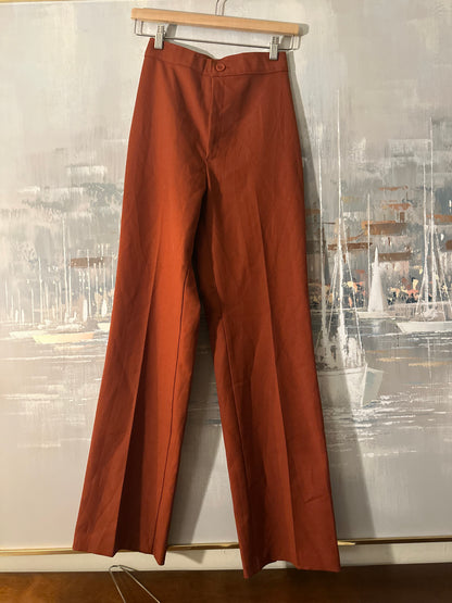70s Orange pants - lucky britches