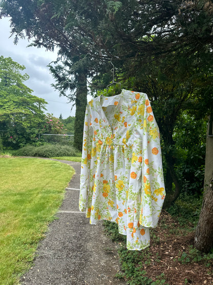 Upcycled Sheet Dress