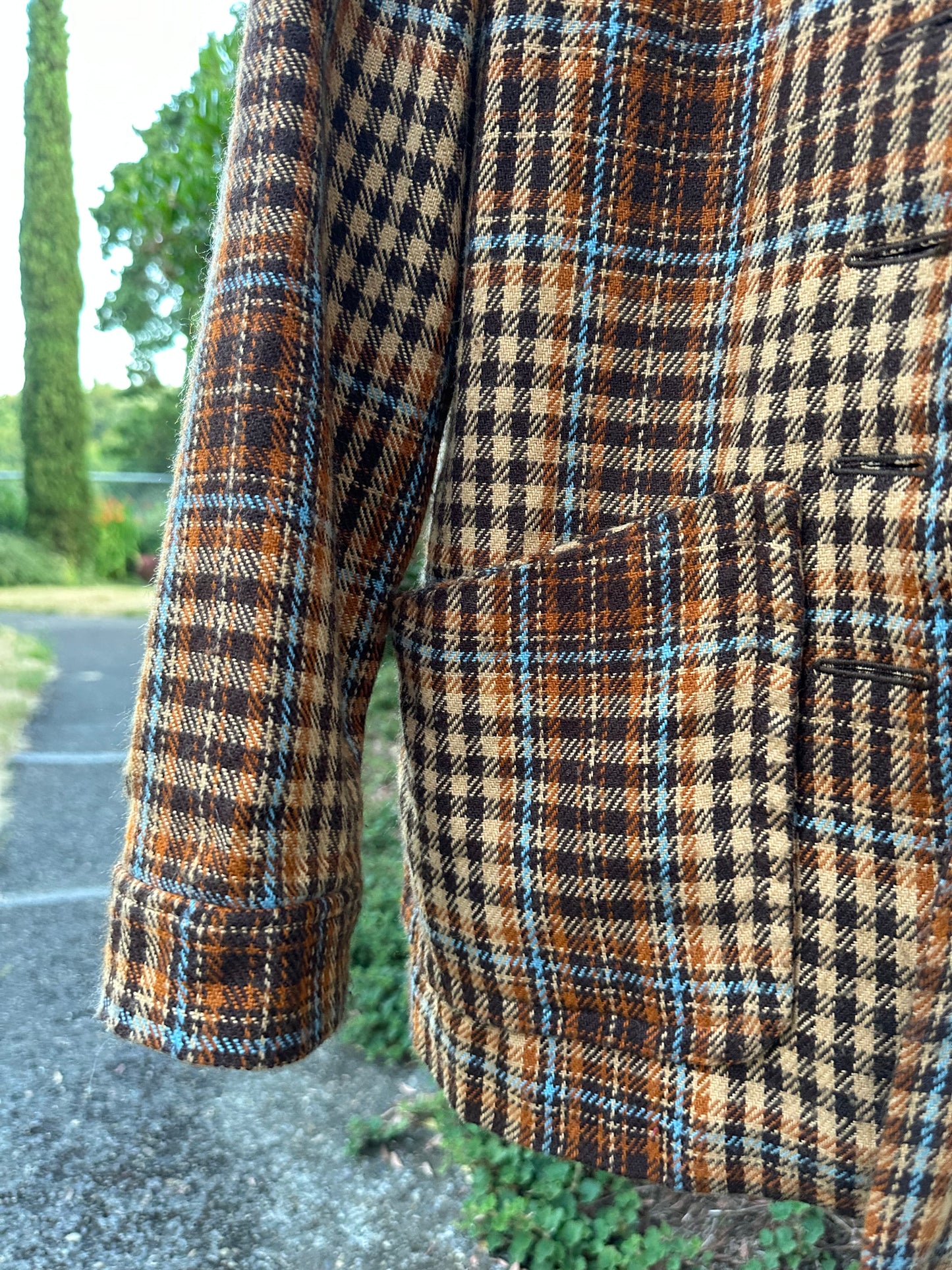 Vintage Plaid Jacket (70s?)