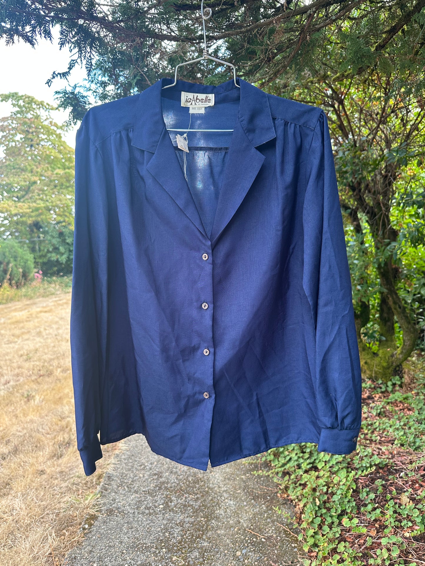 70s Blue Dead stock shirt - Isabelle