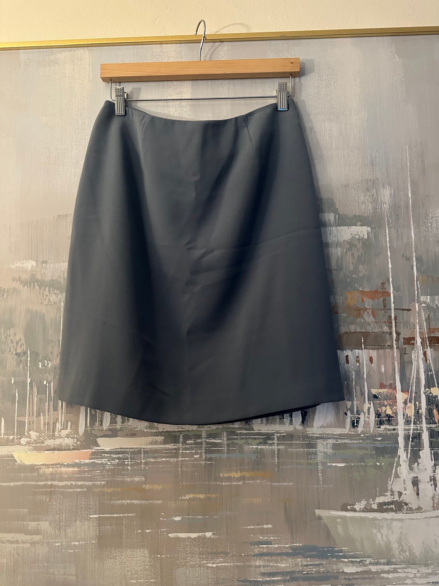 90s Blue Skirt