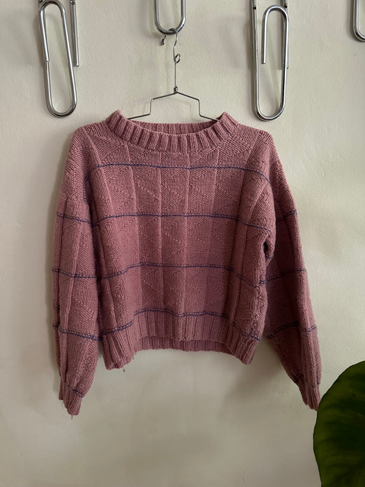 Pink Handmade Sweater