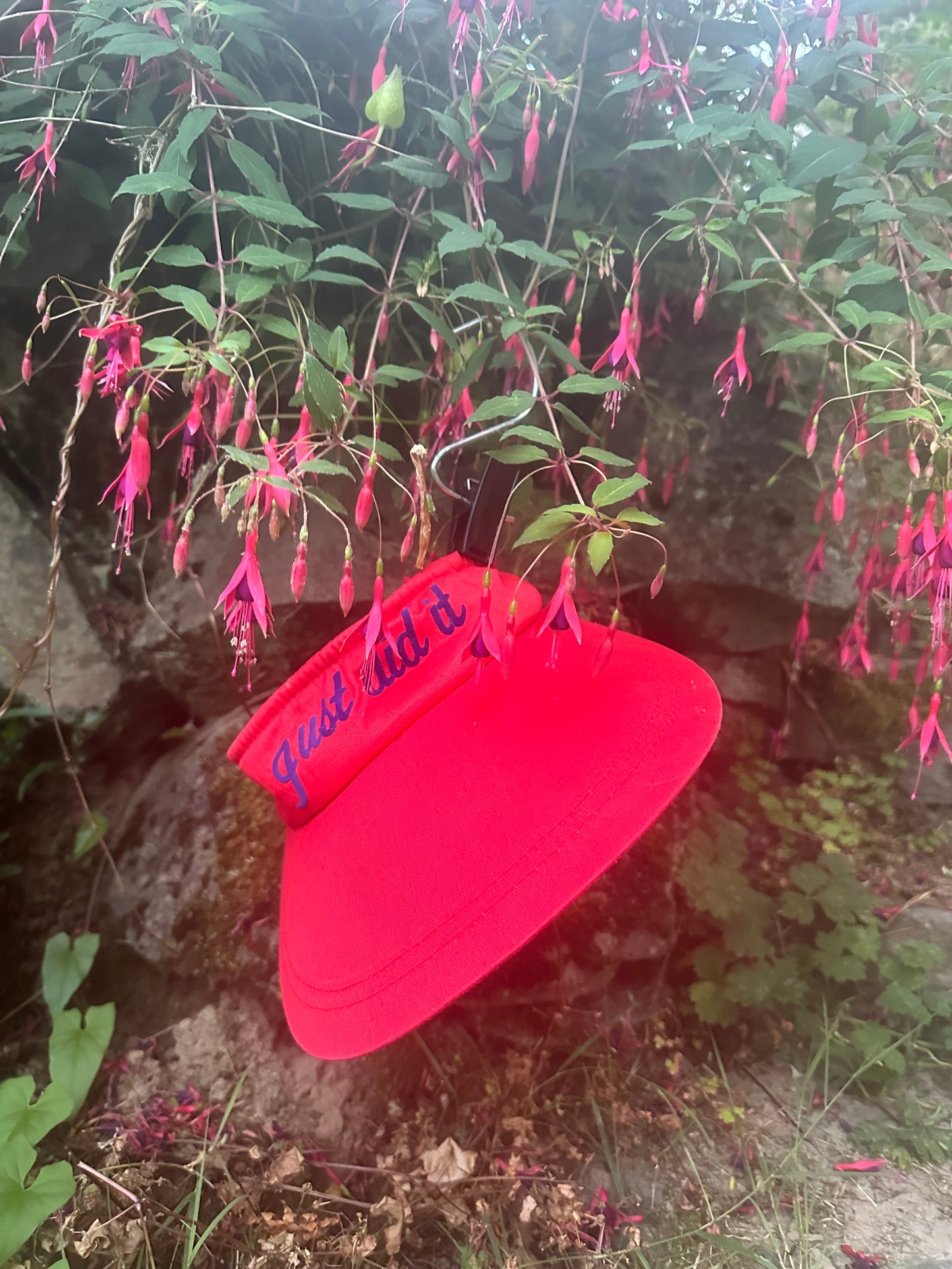 Vintage Red Visor