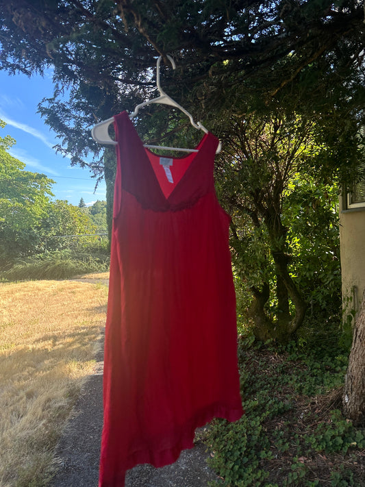 Vintage red slip