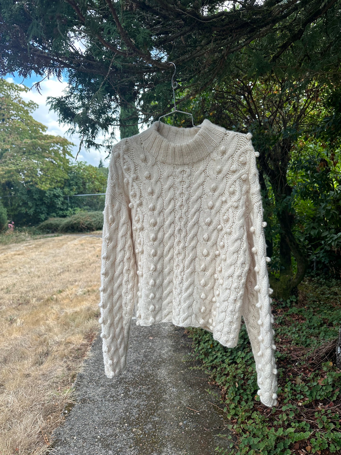 80s White Cashmere Sweater - Neiman Marcus