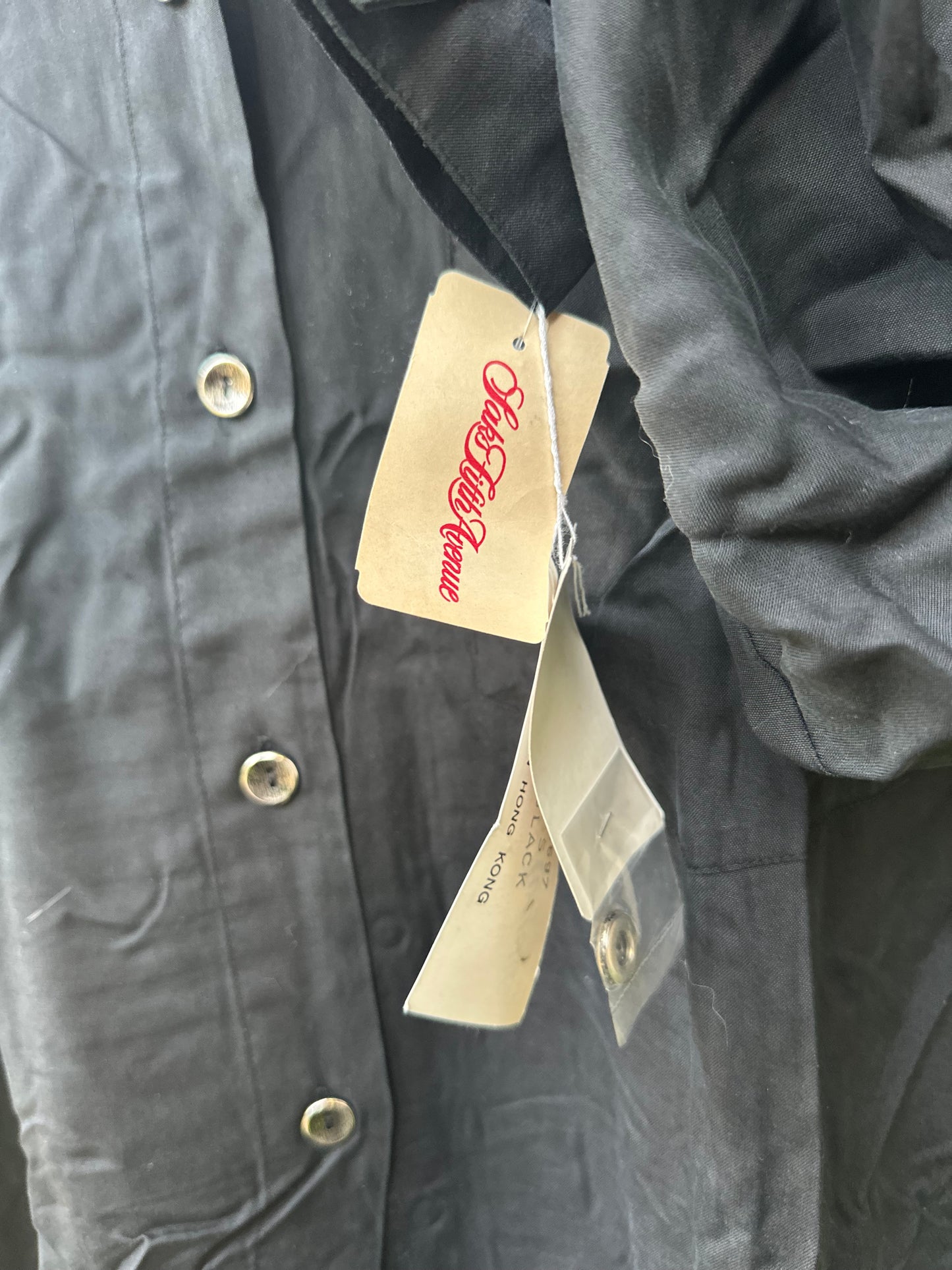 90s Saks Fifth Avenue Deadstock Silk Shirt