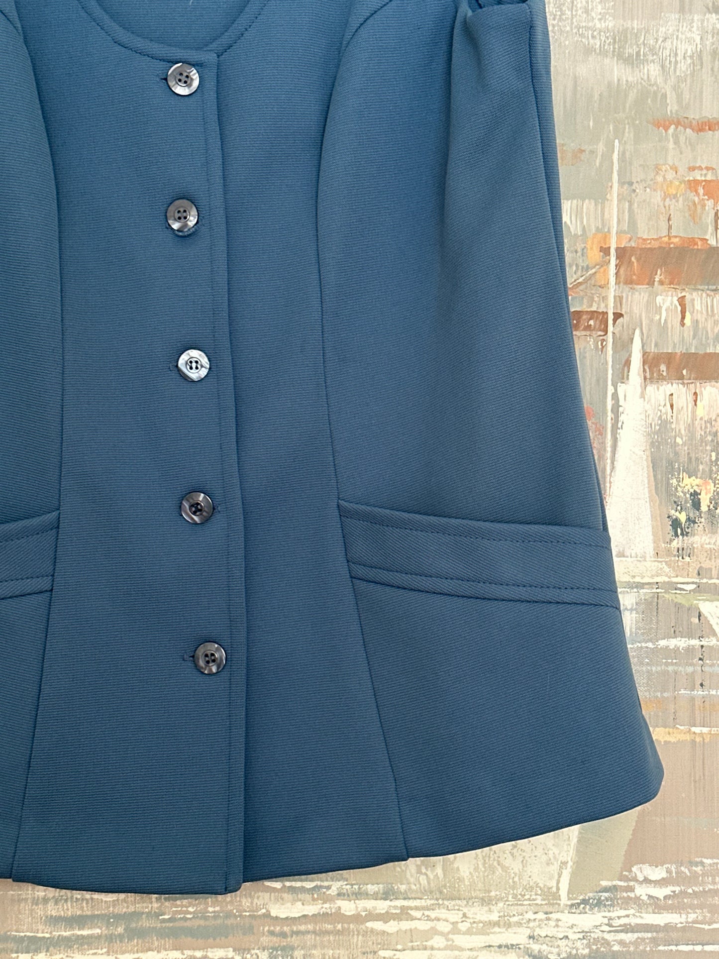 60s/70s Blue Vest