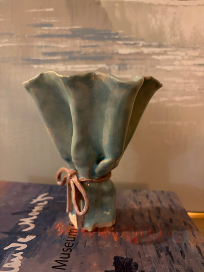 Handmade Bow Vase