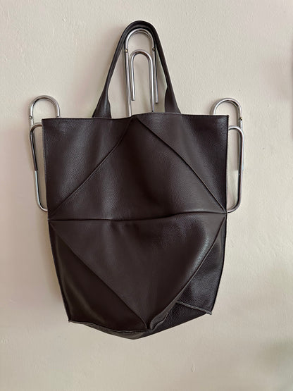 Leather Bag: SpazioIF Origami XXL Bag