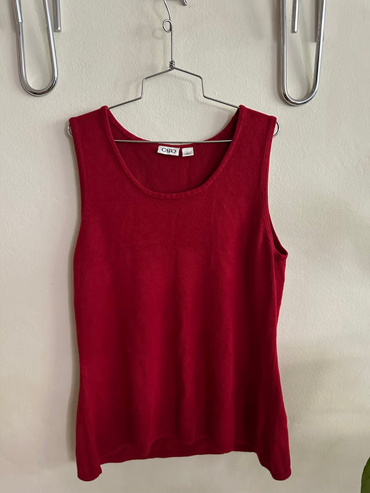 90s Red Tank Top