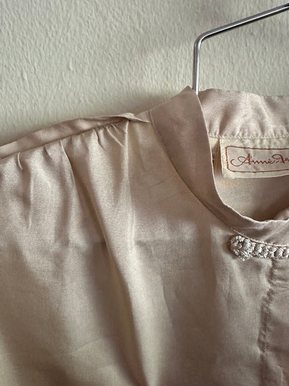 80s White/Cream Anne French Blouse