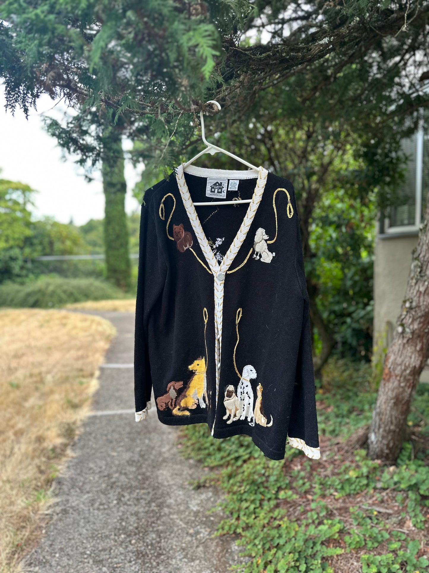 90s Dog Cardigan - storybrooks Kruts