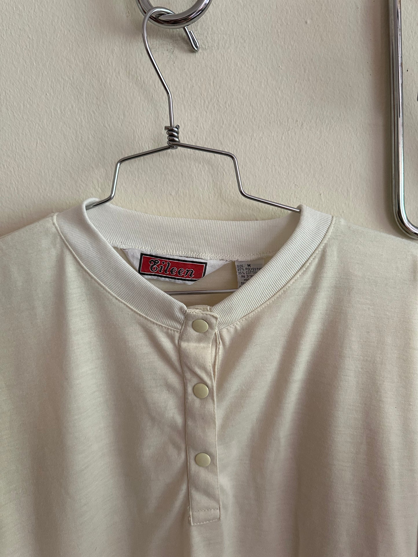 80s Yellow Rugby Shirt