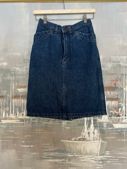 80s Denim Gap Skirt