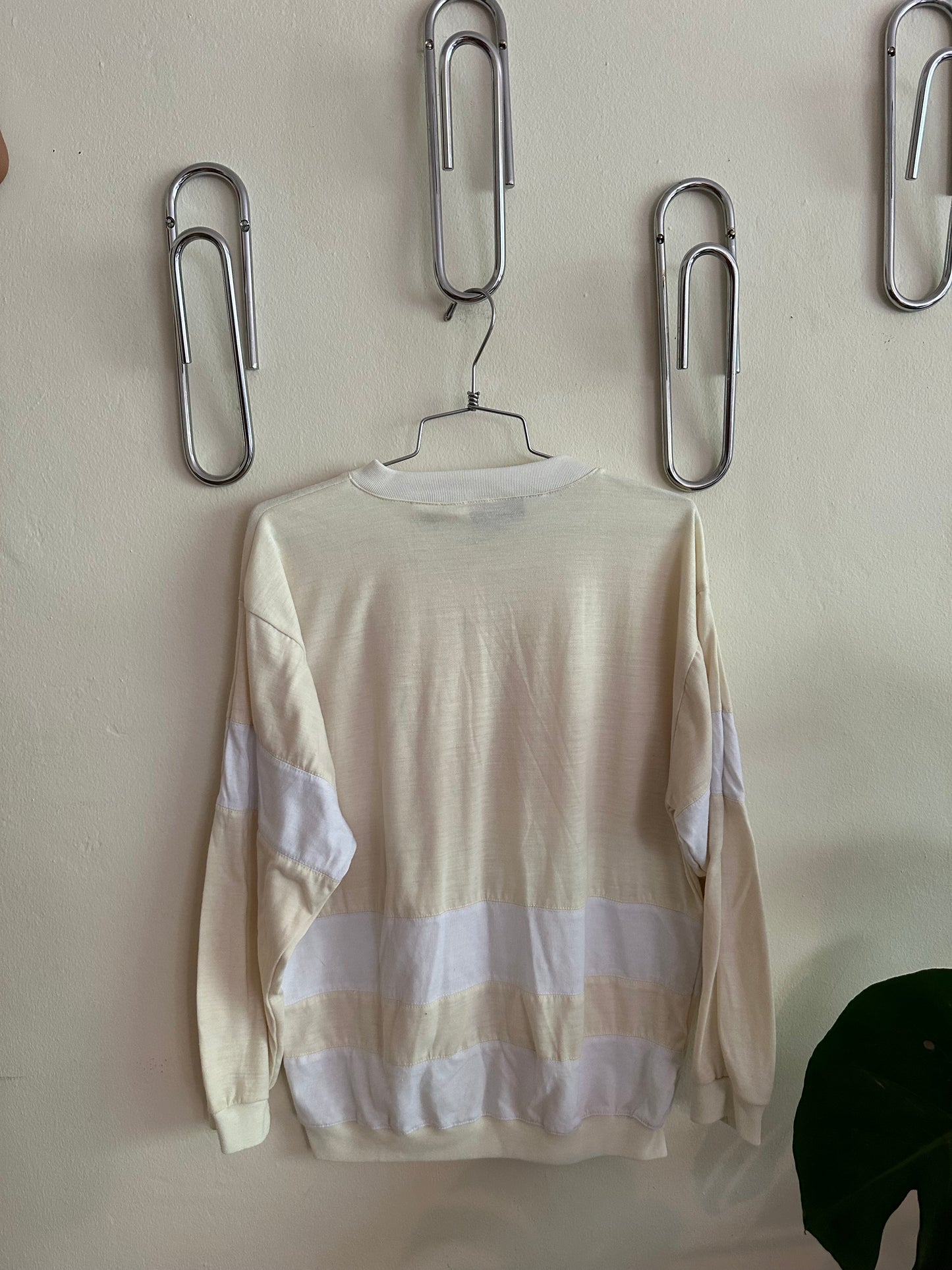 80s Yellow Rugby Shirt
