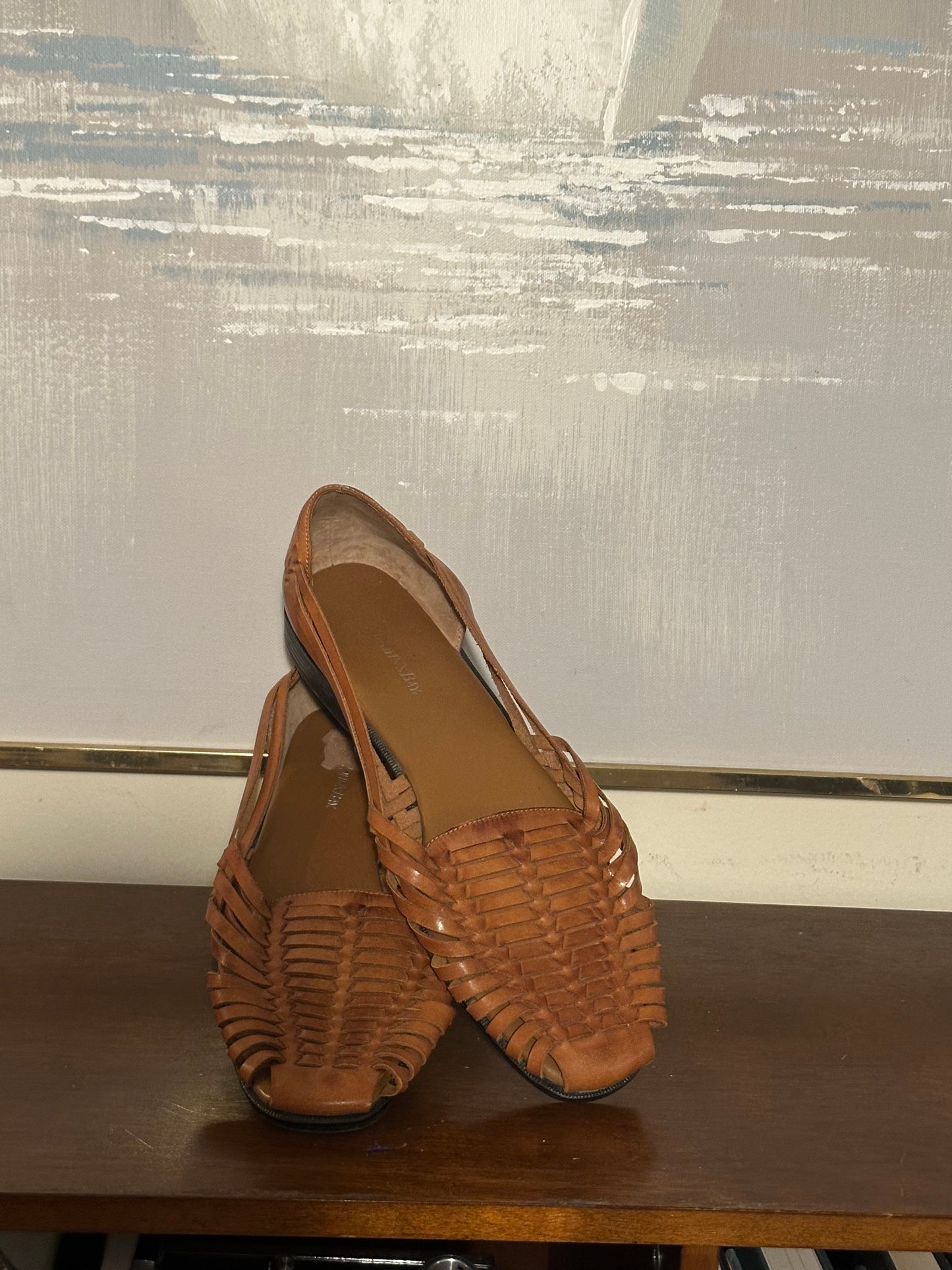 Woven Leather Shoes