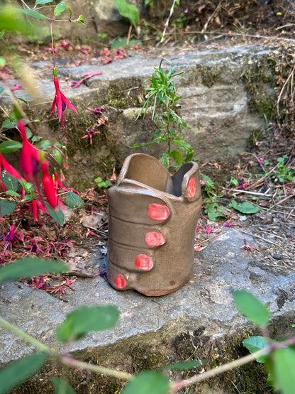 Ceramic hand Mug or vase