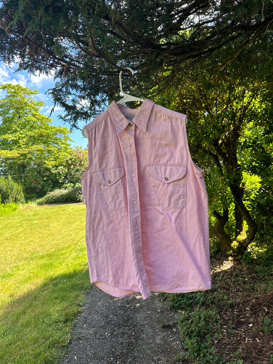 90s Pink Cotton tank