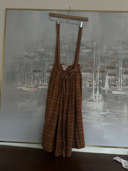 60s orange Paris Jumper