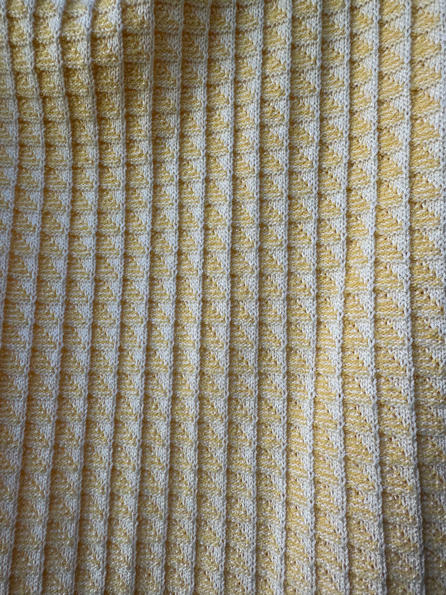 Vintage Yellow Skirt
