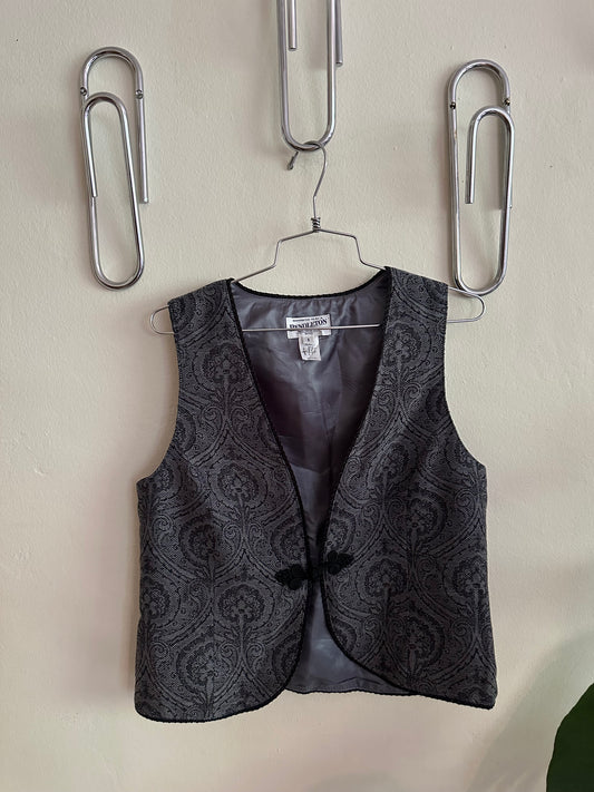 90s Grey Pendleton Wool Vest