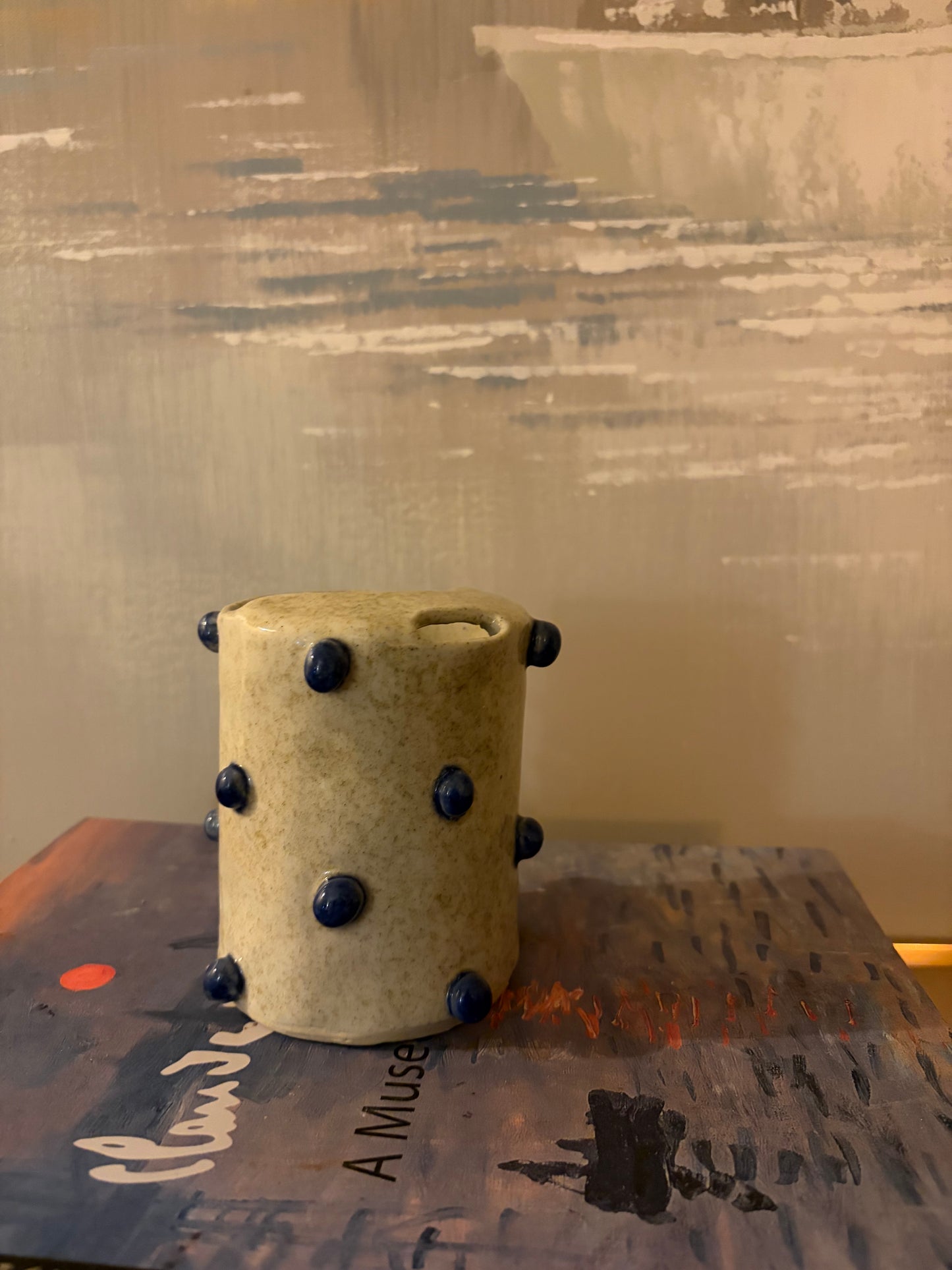 Handmade Polka Dot Togo mug