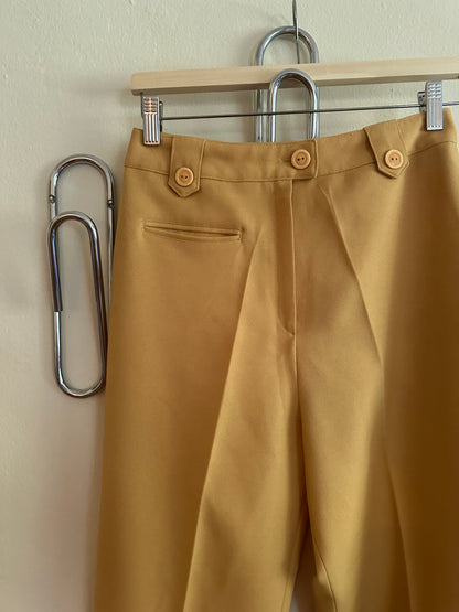 70s Yellow Dress Pants