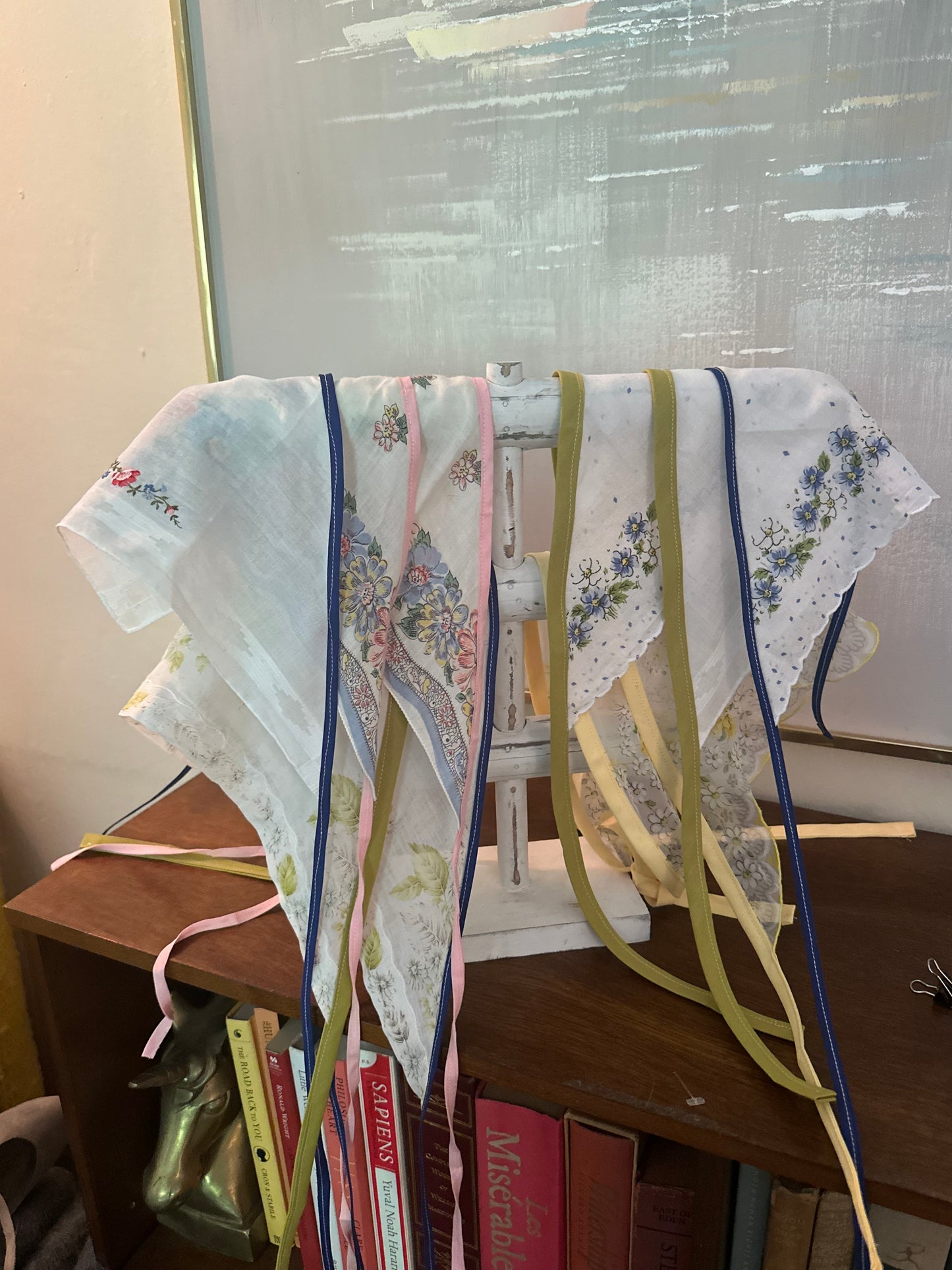 Upcycled Hankie Headscarf
