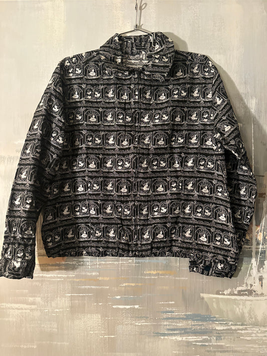 90s Lady print Jacket