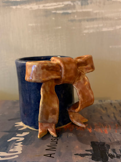 Handmade Bow Mug