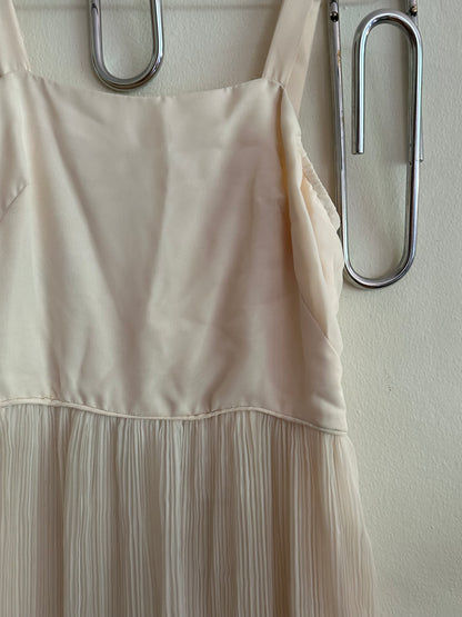 60s/70s White Formal Dress