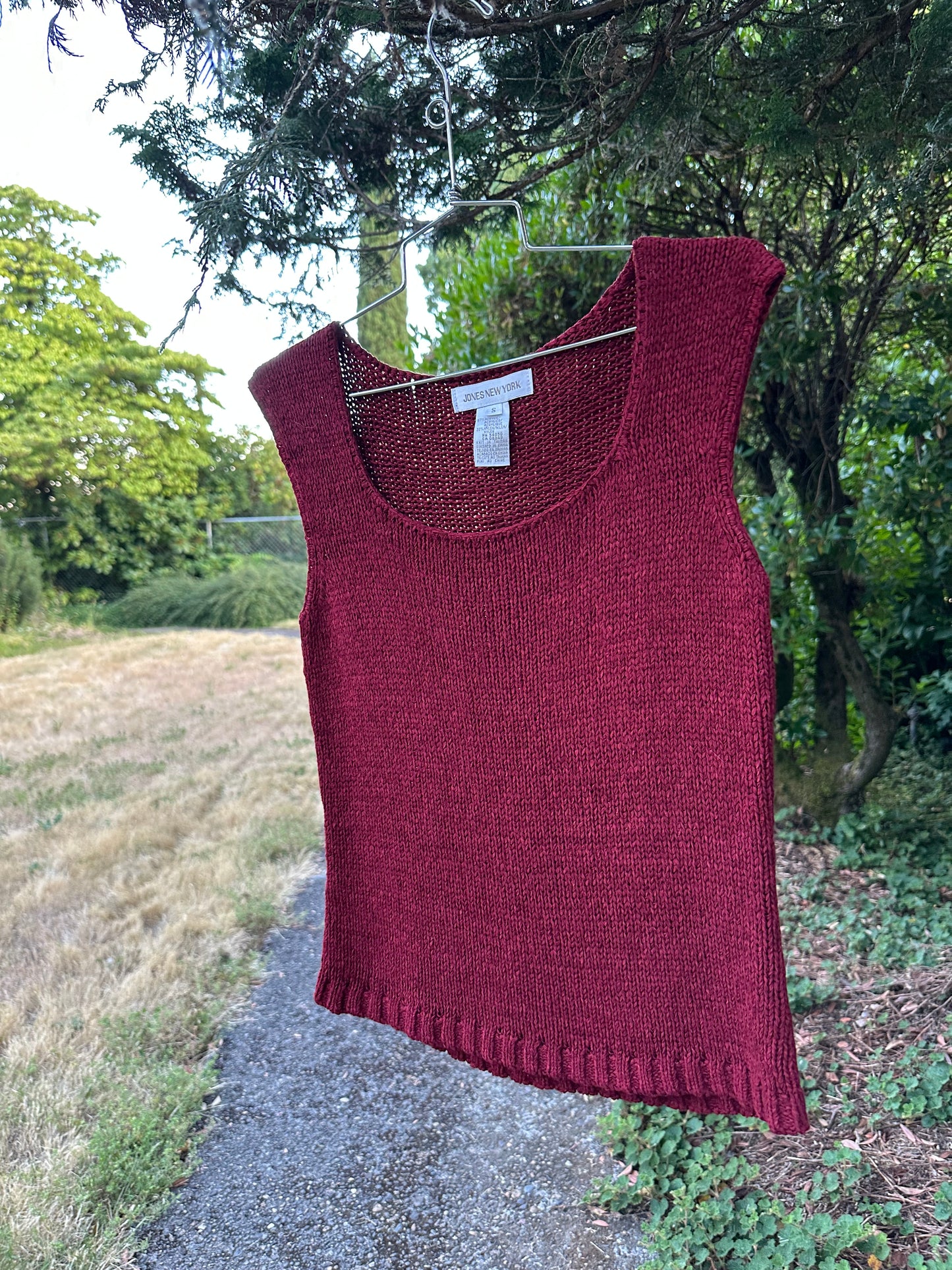 90s Red Tank top