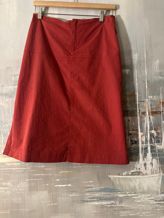 90s Red Banana Republic Skirt